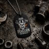 Aus Fehlern gebaut – Mechaniker Dogtag aus eloxiertem Aluminium