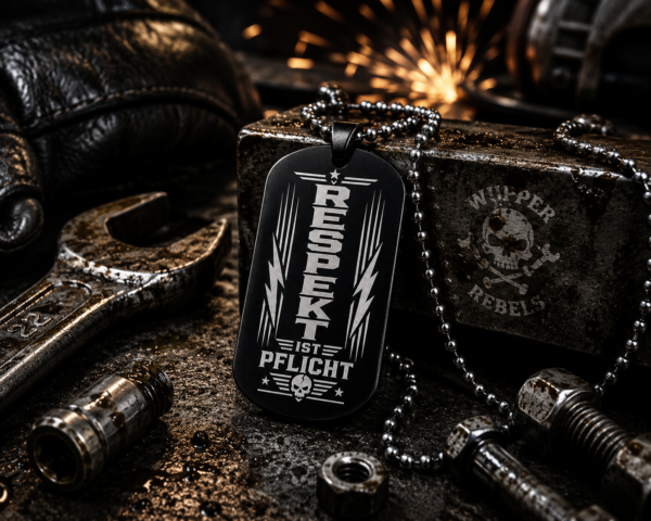 Respekt-ist-pflicht-dogtag