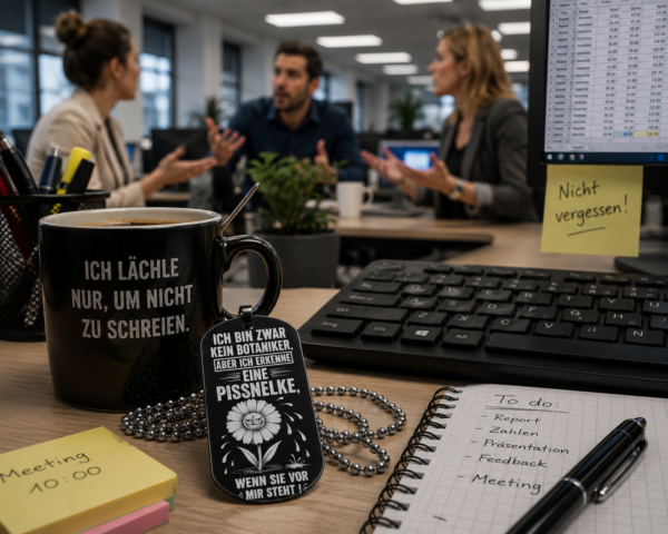 Pissnelke Dog Tag – Frecher Anhänger mit schwarzem Humor | geile-sachen.de
