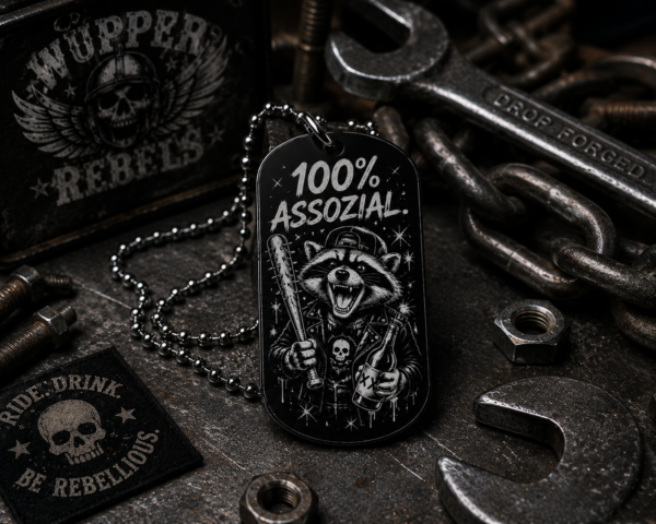 100-prozent-asozial-dogtag-waschbaer