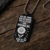 Pissnelke Dog Tag – Frecher Anhänger mit schwarzem Humor | geile-sachen.de
